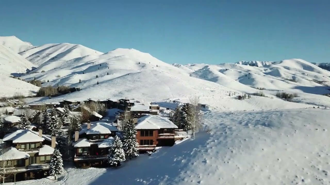 8 Crown Ranch Sun Valley Idaho Powder Day