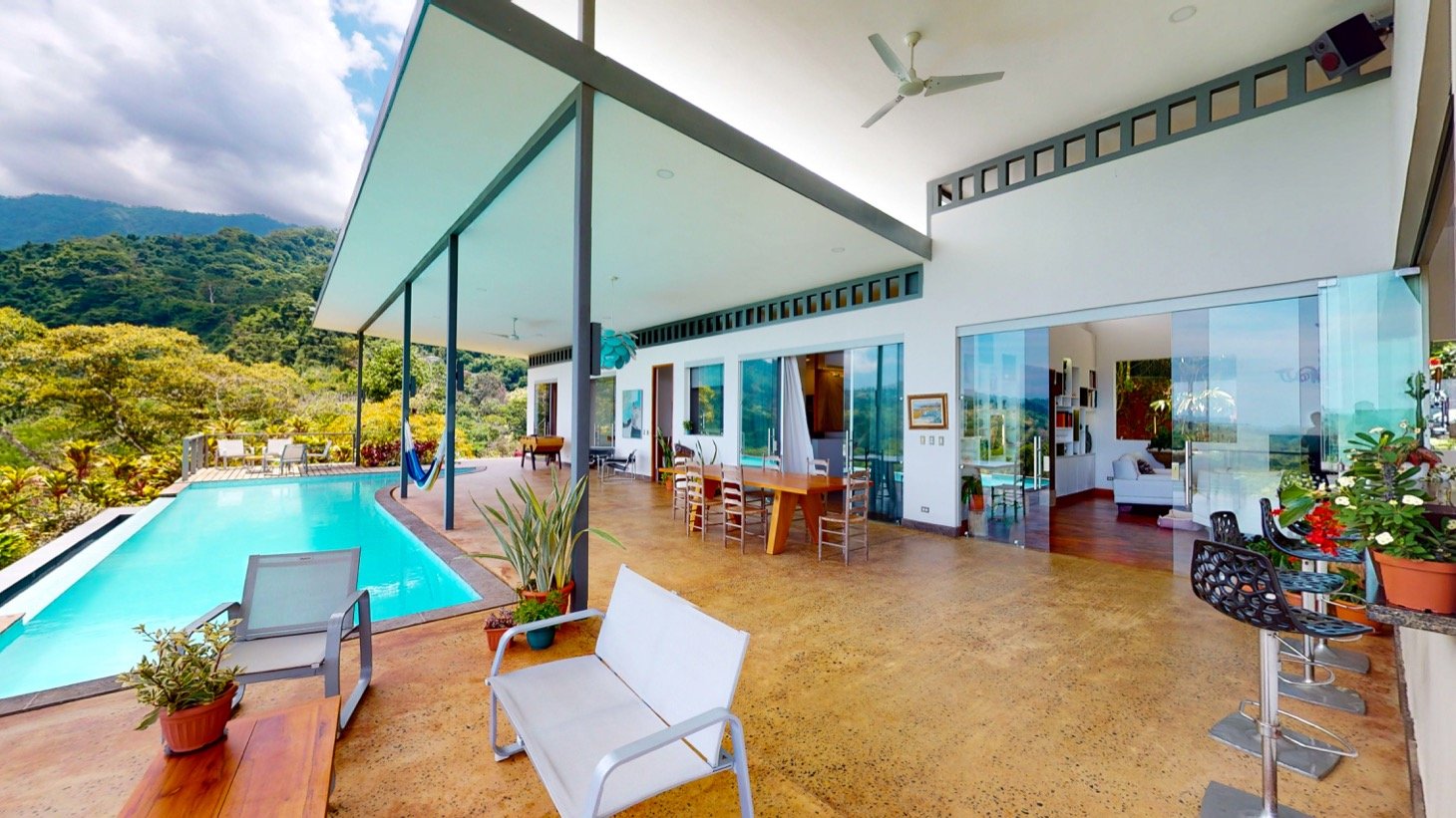 Luxury Ocean View Home with Chic Riverfront Cabins