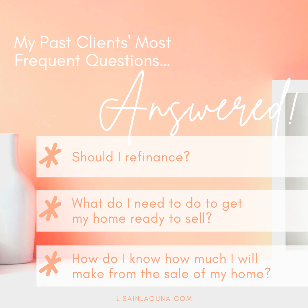 The 3 Questions Most Asked By Past Clients Answered!