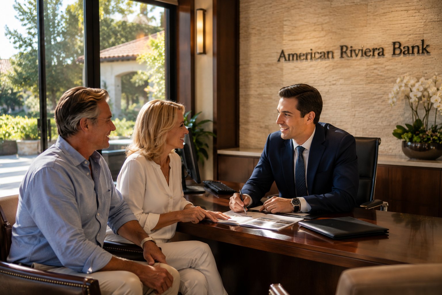 Cash buyer evaluating financial plans before purchasing Central Coast real estate