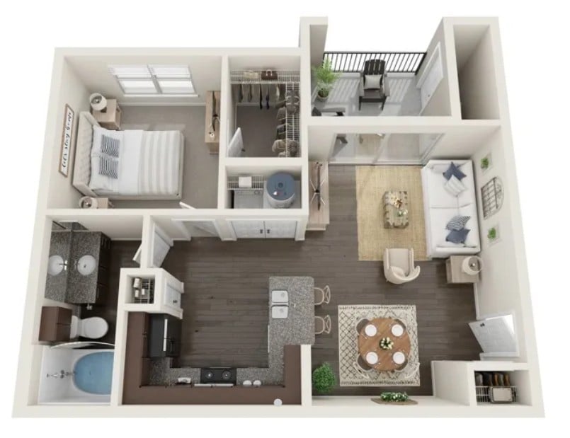 Super convenient 1/1 south of downtown Austin