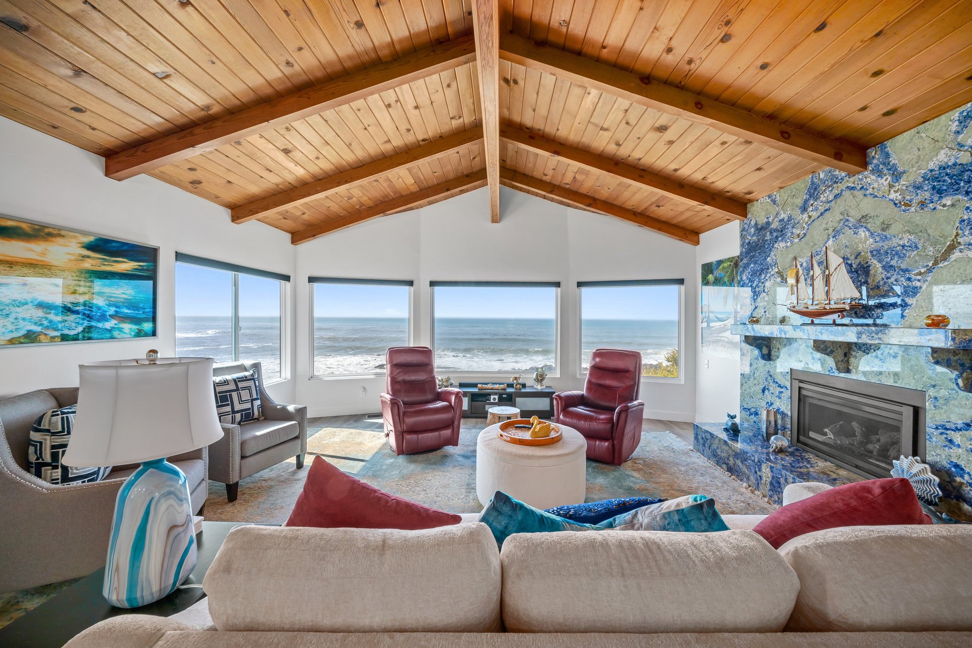 Luxury Oceanfront Cambria Home - 1933 Sherwood Dr