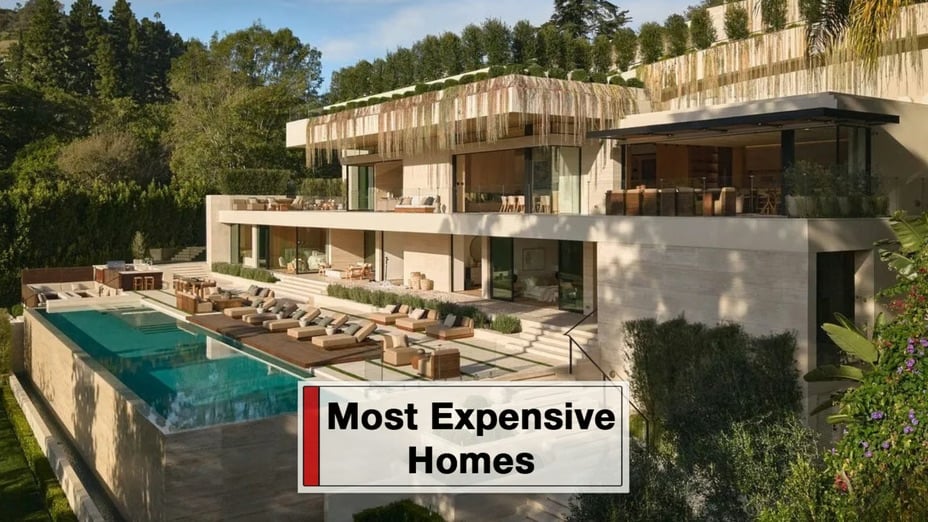 Custom L.A. Megamansion With Bel-Air Country Club Views Is Listed for $65 Million After Lengthy 7-Year Build