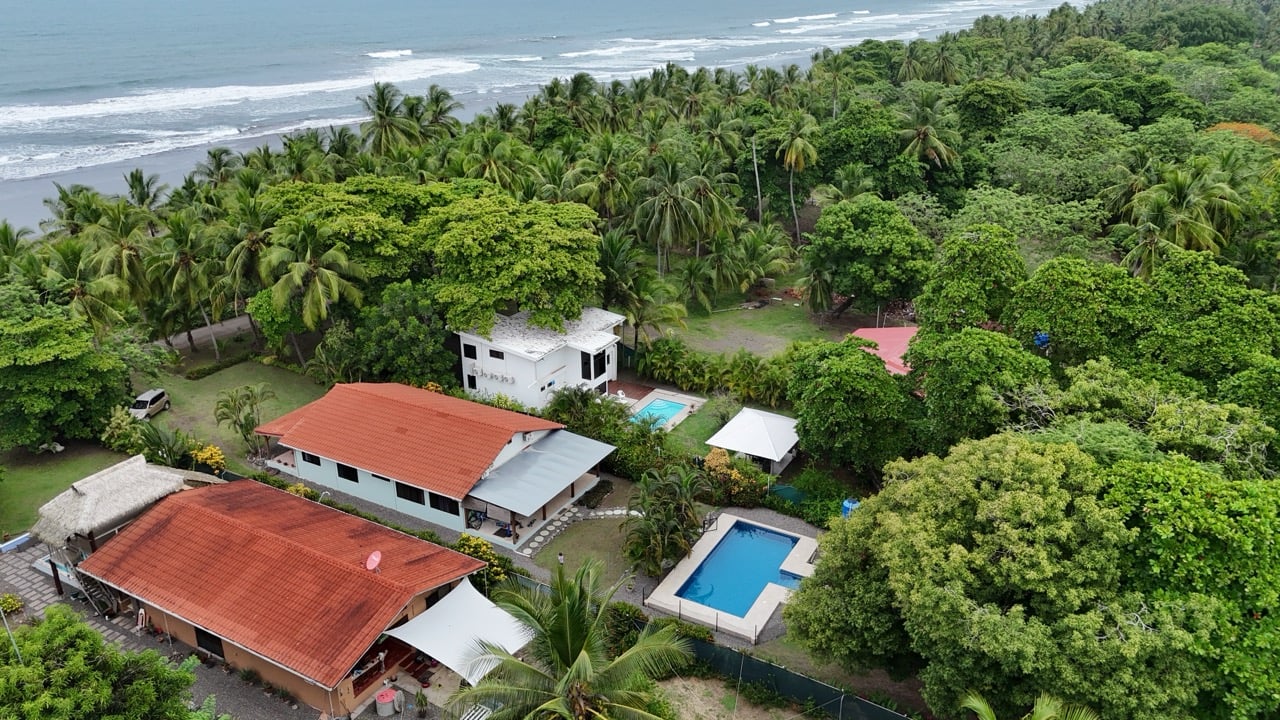 Beachfront Home and Pool Home