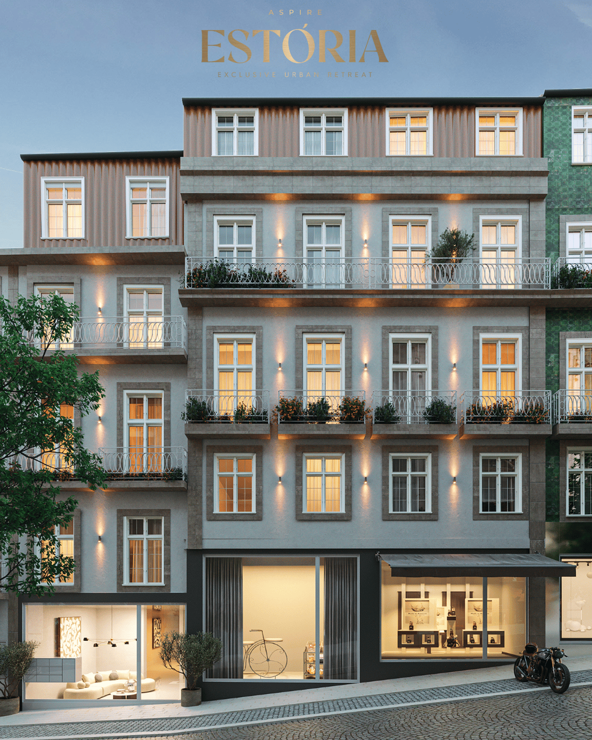  Elegant 2-Bedroom Duplex Villa with Terrace and Parking in Porto