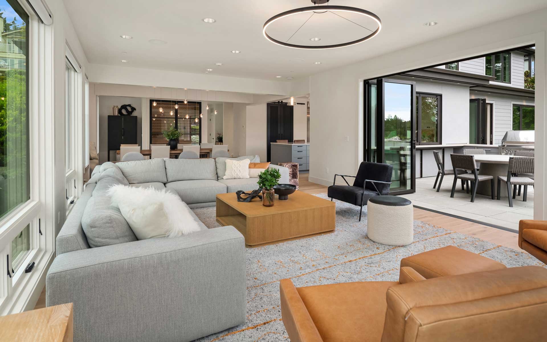 Gated Medina Waterfront Estate by Saad Custom Homes