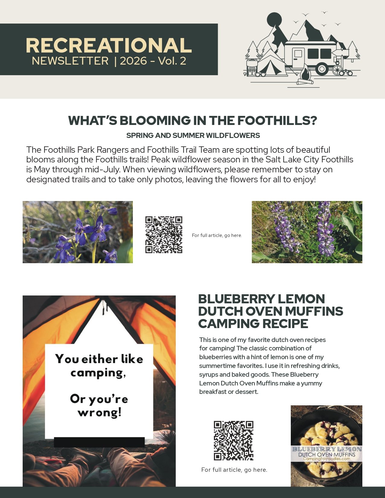 Recreational Newsletter | 2026 - Vol. 2