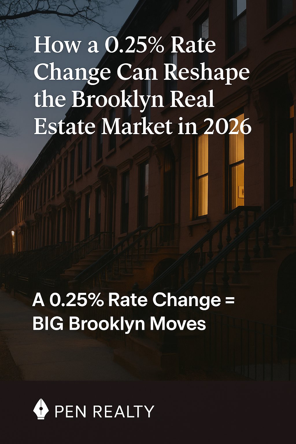 How a 0.25% Rate Change Can Move the Entire Brooklyn Market | Peter Mancini