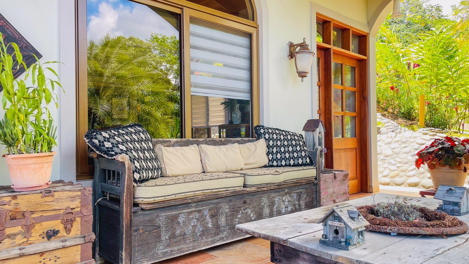 Tropical Hacienda with Breathtaking Whitewater Views in Most Desirable Gated Community in Ojochal