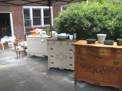 Pictures from the Tag Sale Today!