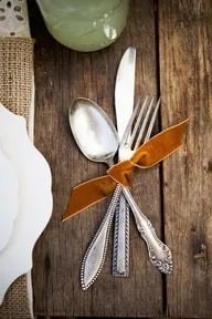 Setting a Thanksgiving Table