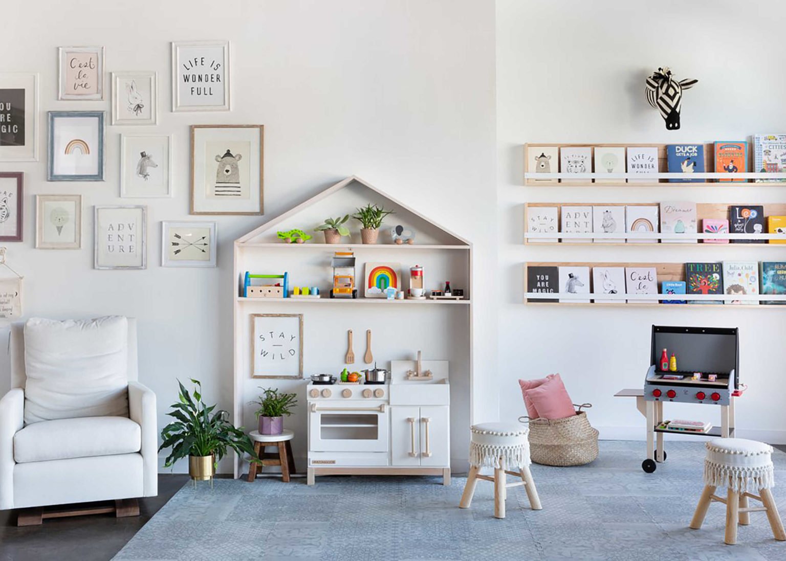 Guest houses with green lawn