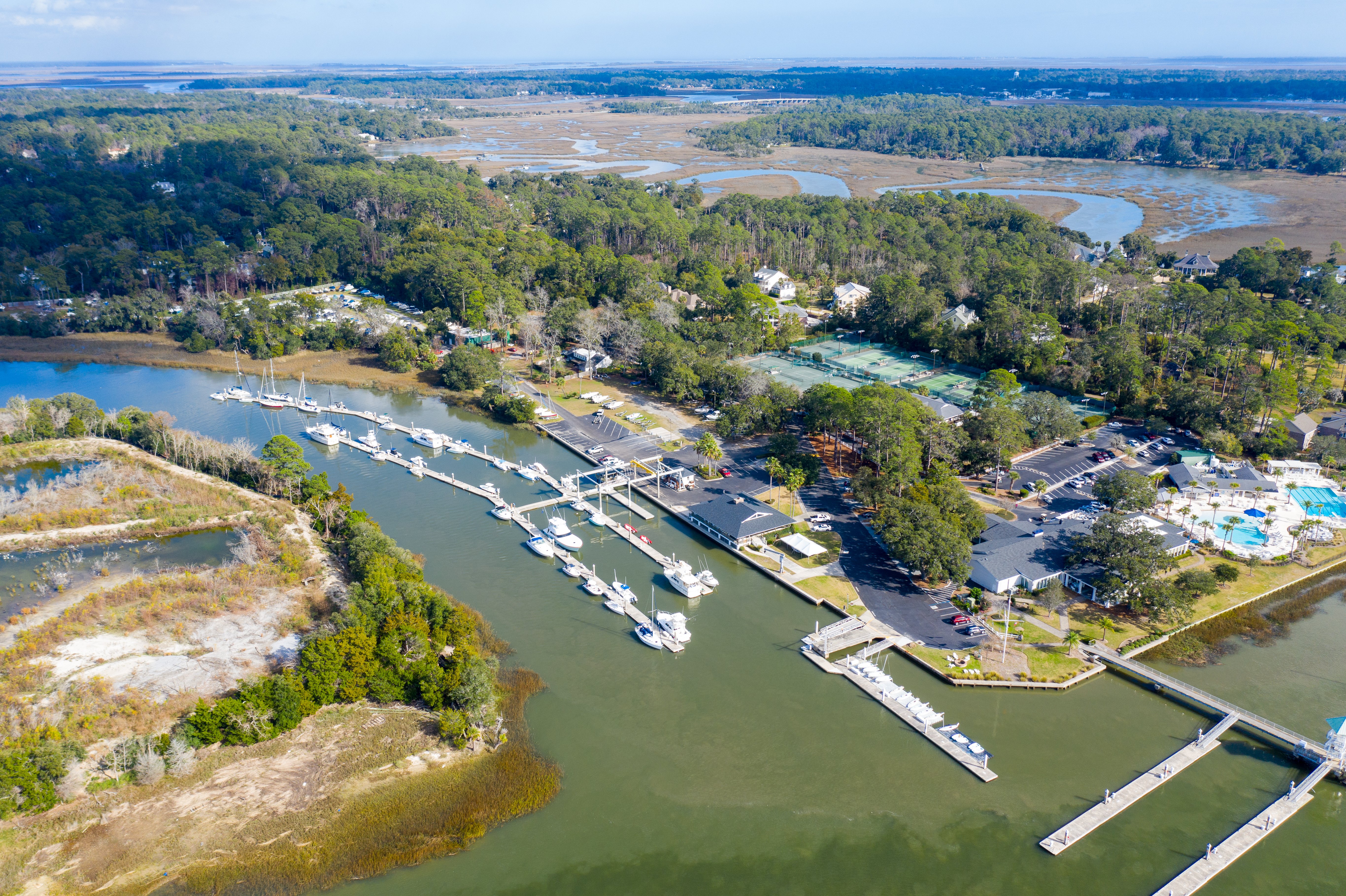 Wilmington Island near Savannah Georgia