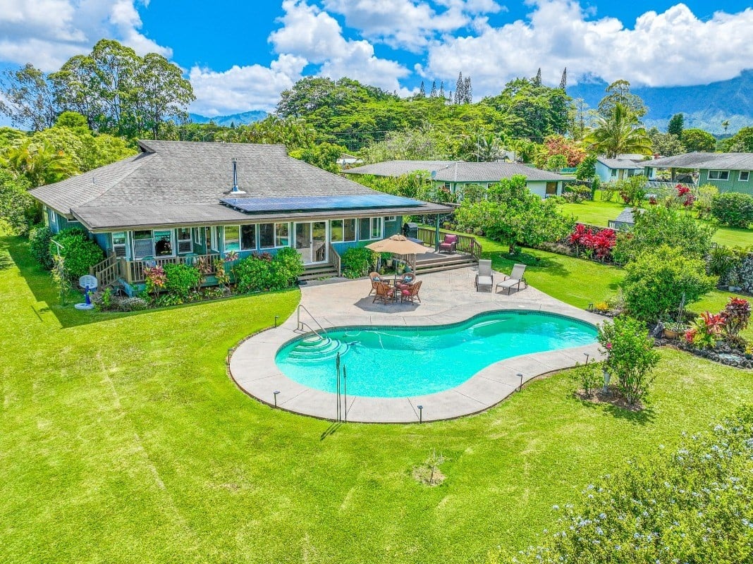 Wailua Rise Estates Home | Amazing Views and Pool