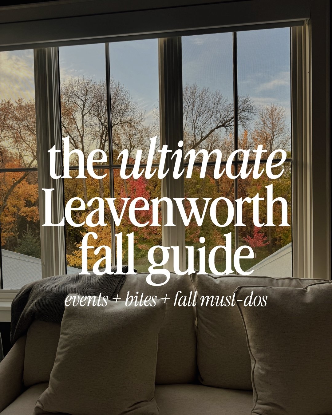 Fall things to do in Leavenworth are officially taking over my calendar.  I’m talking Oktoberfest in Leavenworth, a perfectly spiced latte + a fresh pastry from The Gingerbread Factory, an autumn drive over Stevens Pass with a stop at Lake Wenatchee State Park, and so much more.  Swipe for the fall plans I’d start with and comment FALL for my full guide with events, road trips, restaurants, local favorites, and everything else worth knowing about this fall.  Follow for Leavenworth listings and the best things to do here.