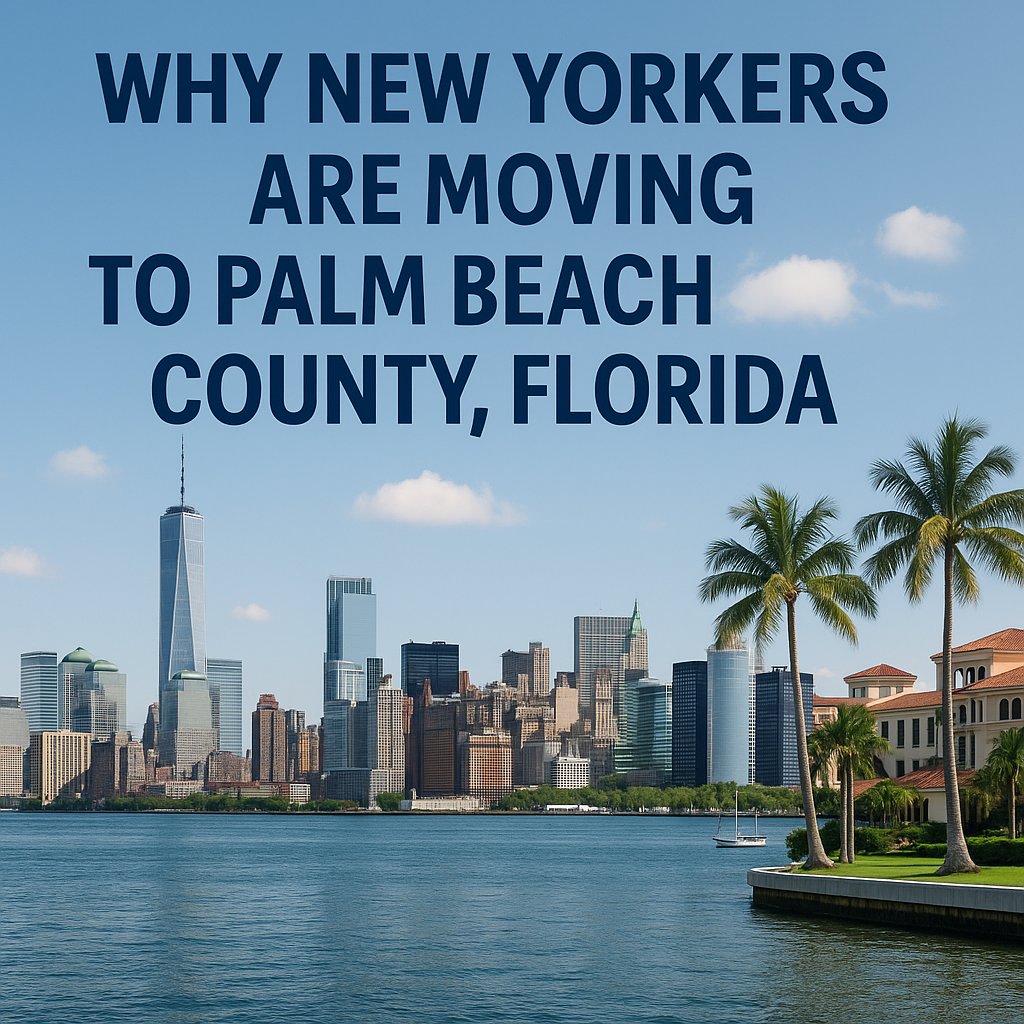 Why New Yorkers Are Moving to Palm Beach County, Florida