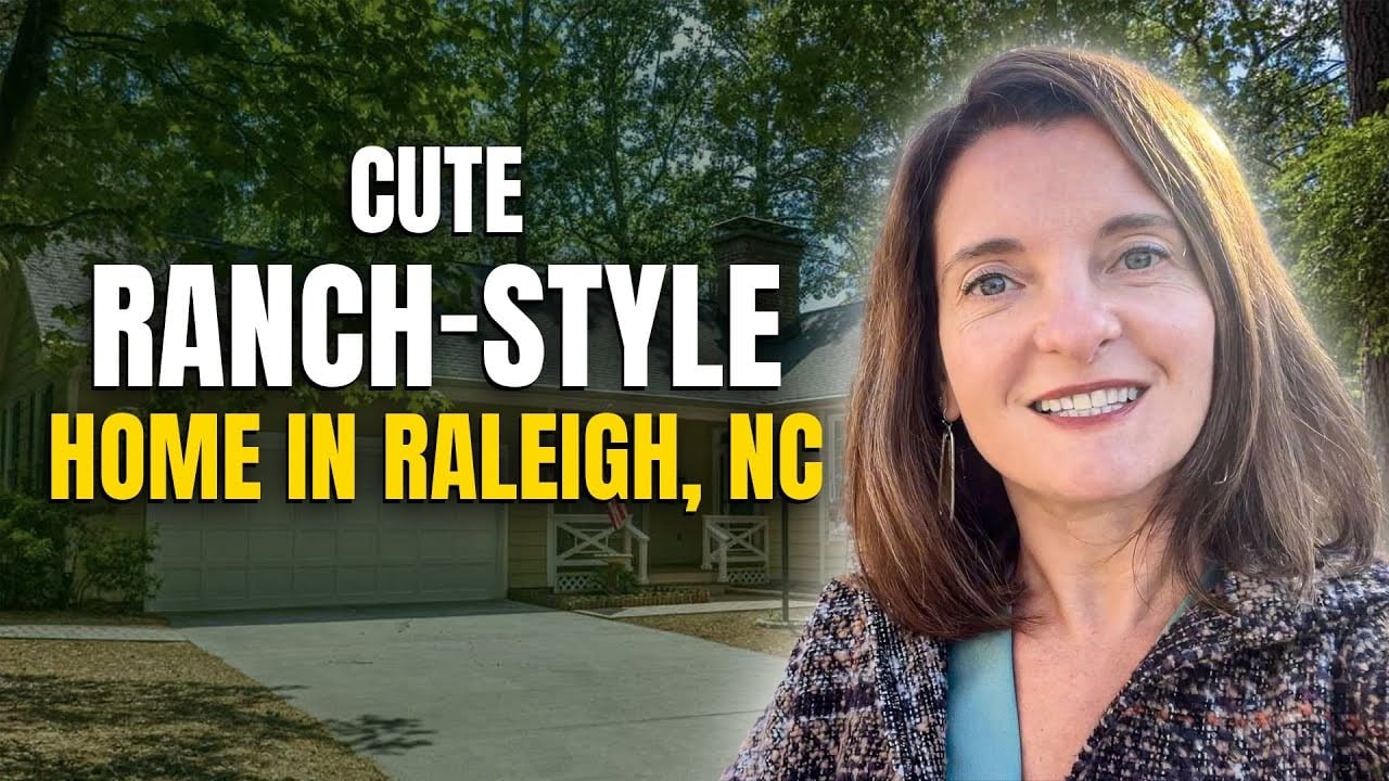 RARE FIND! Affordable Ranch Home in PRIME Raleigh Location – No HOA!