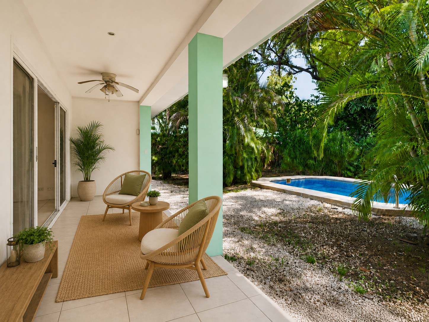 Casa Patita | Charming 2BR Beach Home with Private Pool in the Heart of Surfside Potrero