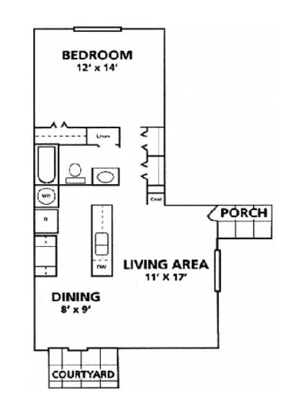 Beautiful north Central 1/1; be close to everything!