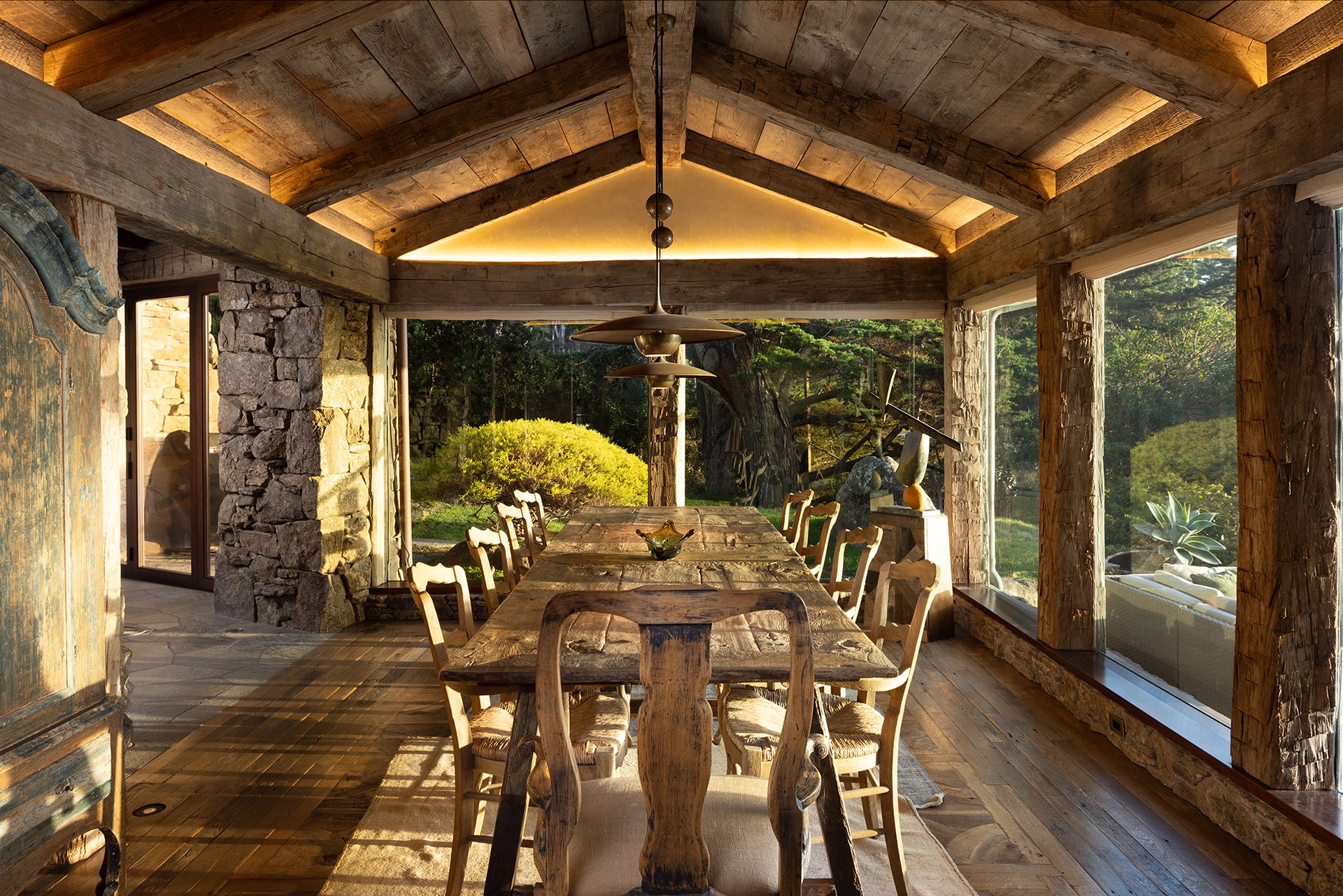 Carmel Highlands Rustic Elegance