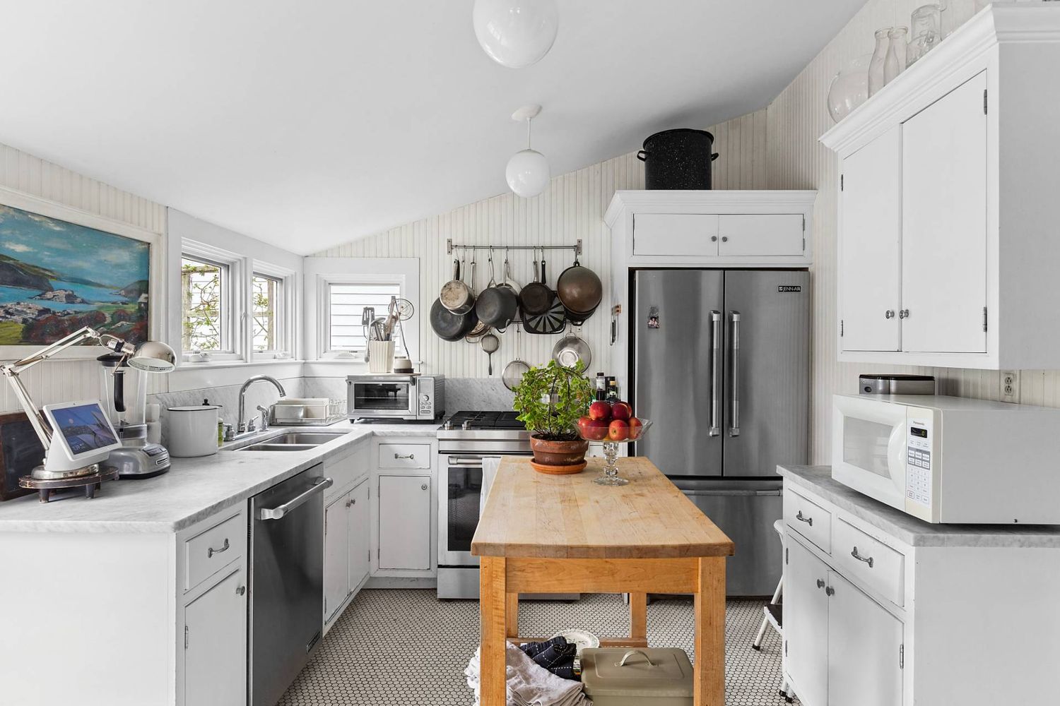 Circa 1900 Cedar-Shingled Historic Home with Designer Upgrades & a Fab Yard