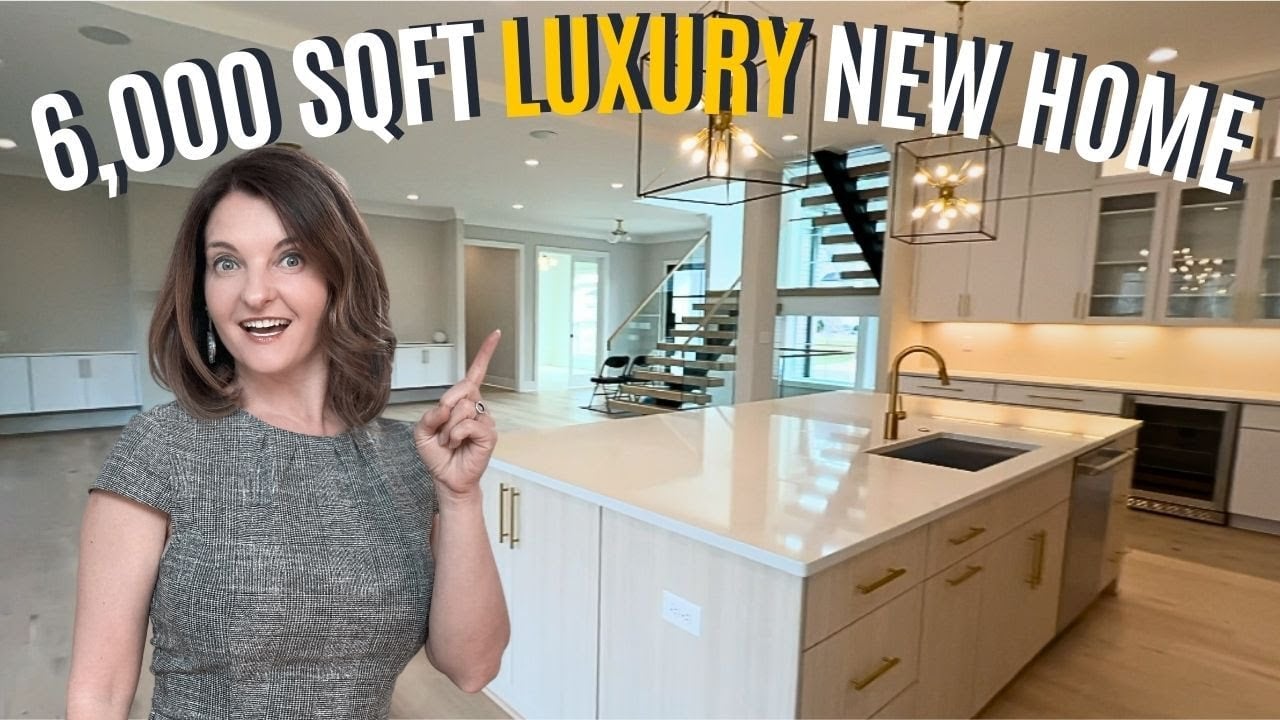 Inside a 6,000 SQFT LUXURY New Construction Home