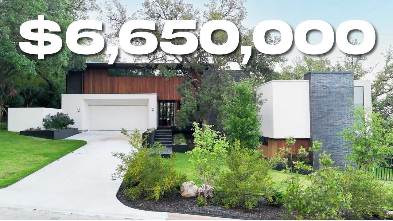 Step Inside This $6,650,000 Contemporary Mansion in Austin Texas | Ultimate Luxury Living!