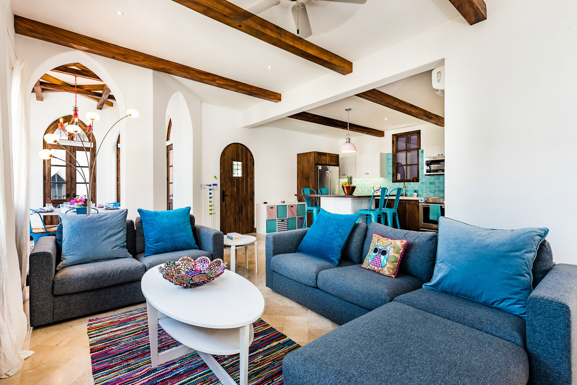 2 Plaza Carlota | Elegant 3BR Coastal Home in Las Catalinas’ Premier Plaza