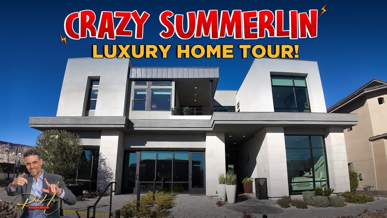 Crazy Summerlin Luxury Home Tour! Las Vegas Nv