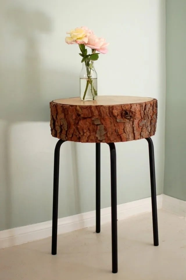 Repurpose Wed, Tree Stumps