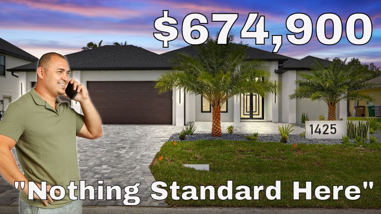 Nothing Standard In This House - Cape Coral, FL Home Tour