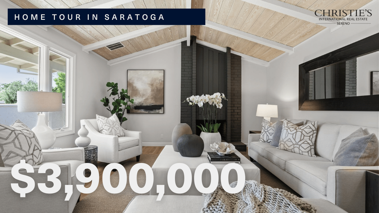 INSIDE a $3.9 Million Luxury Home in Saratoga, California’s GOLDEN TRIANGLE Neighborhood!