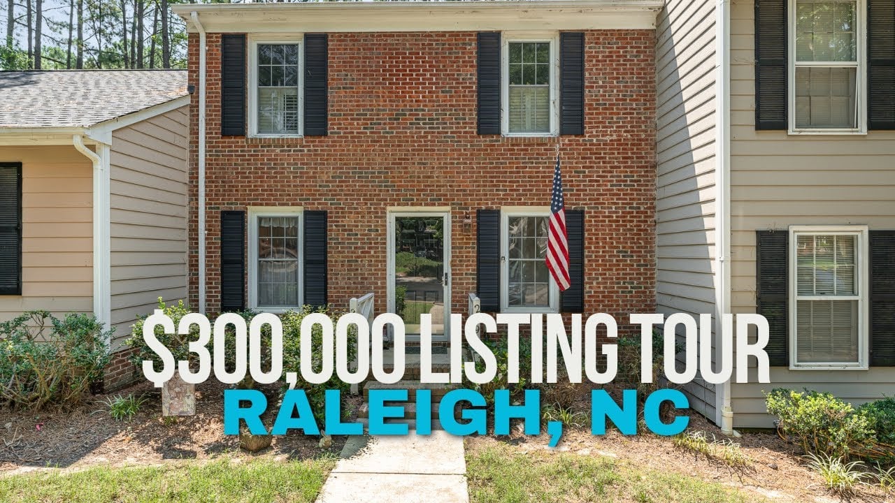 Tour Our $300k Townhouse Listing! | Raleigh, NC