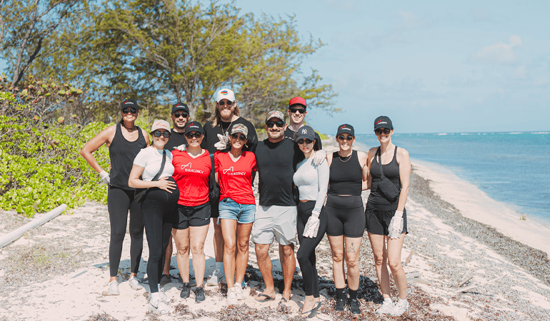 Earth to The Agency: 2026’s Annual Global Clean-Up Brought Our Global Teams Together