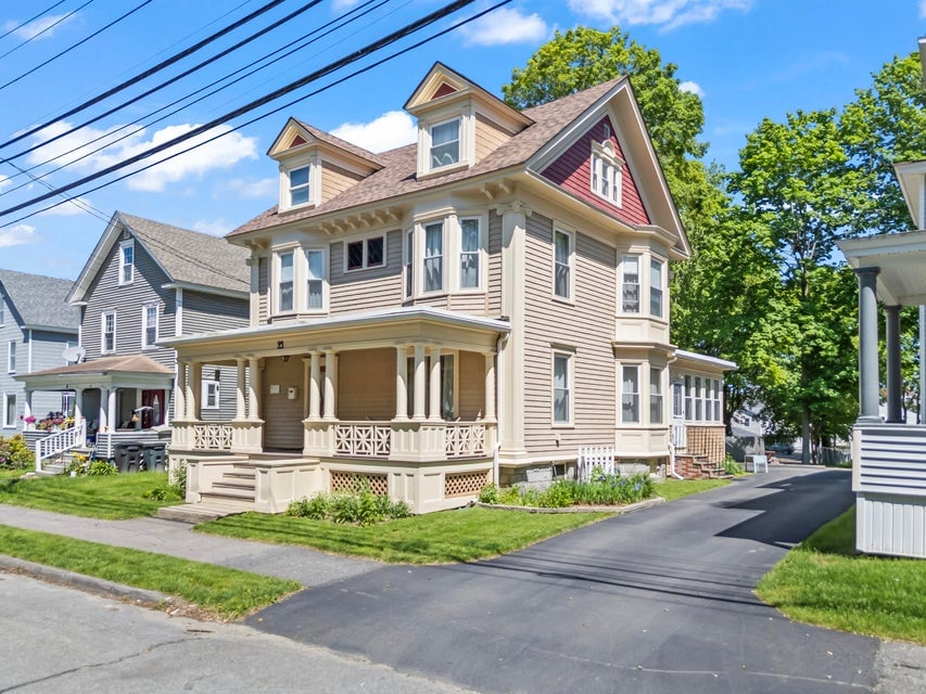 23 Chapel St. Augusta, Exterior Drone