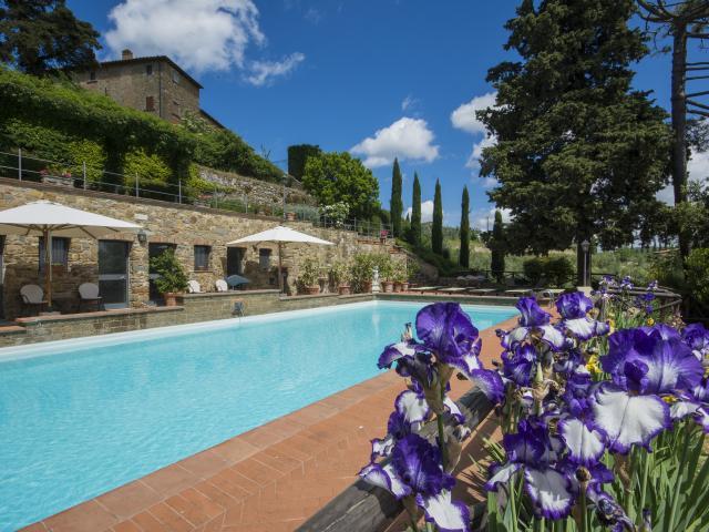 Stunning Luxury Castle Near Siena with Pool