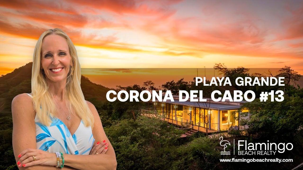Corona del Cabo #13 | Ocean and Jungle View Overlooking Playa Grande and Tamarindo Bay - $1.35M