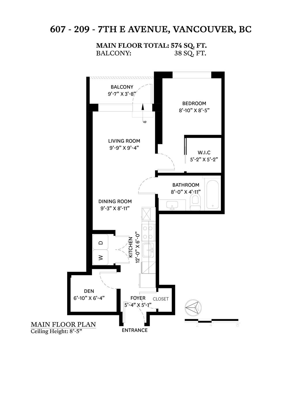 209 E 7th Ave, #607