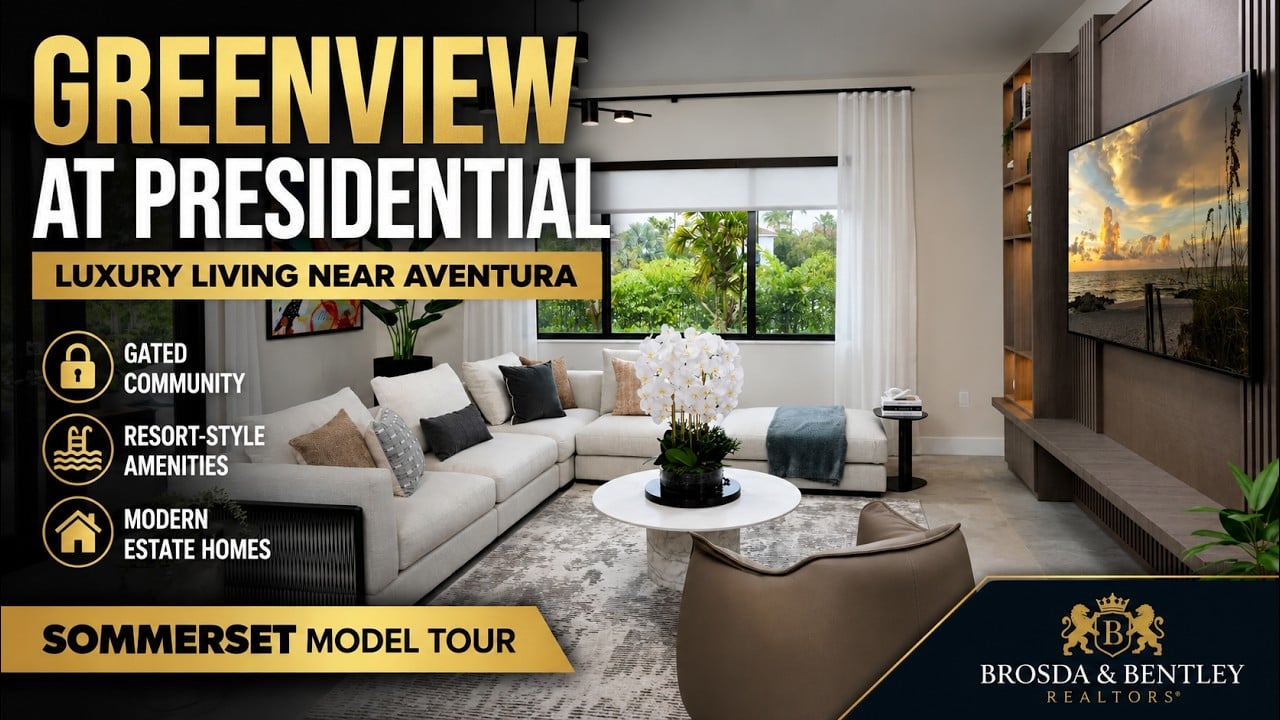  Inside the Sommerset at Greenview at Presidential Estates | Miami's New Luxury Estate Home