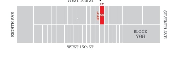 222 W 16th St - Building