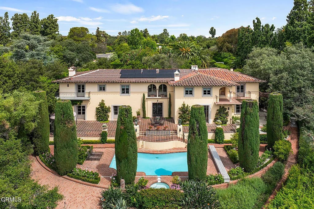 Owners of a $10.5M California villa worked from its century-old plans to restore its original grandeur — down to the tile patterns