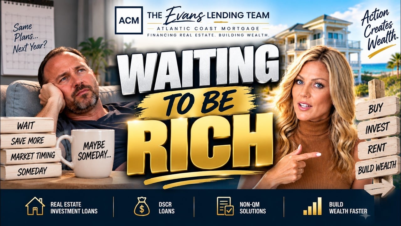 Stop Waiting to "Get Rich" Before Investing in Real Estate