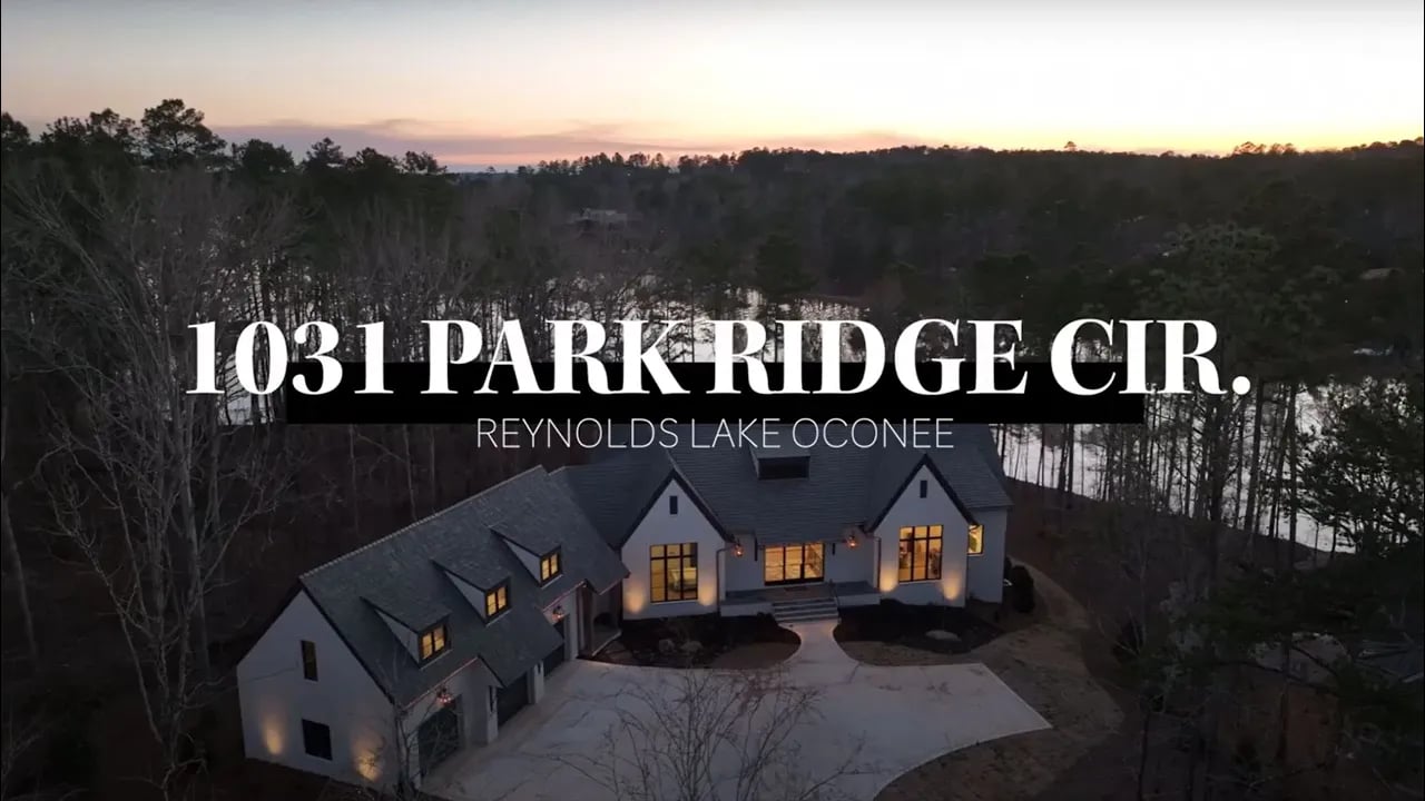 Luxury Home Lake Oconee 1031 Park Ridge Cir