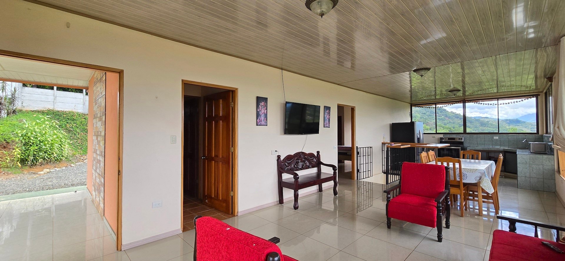 House and Cabin with views of Chirripo