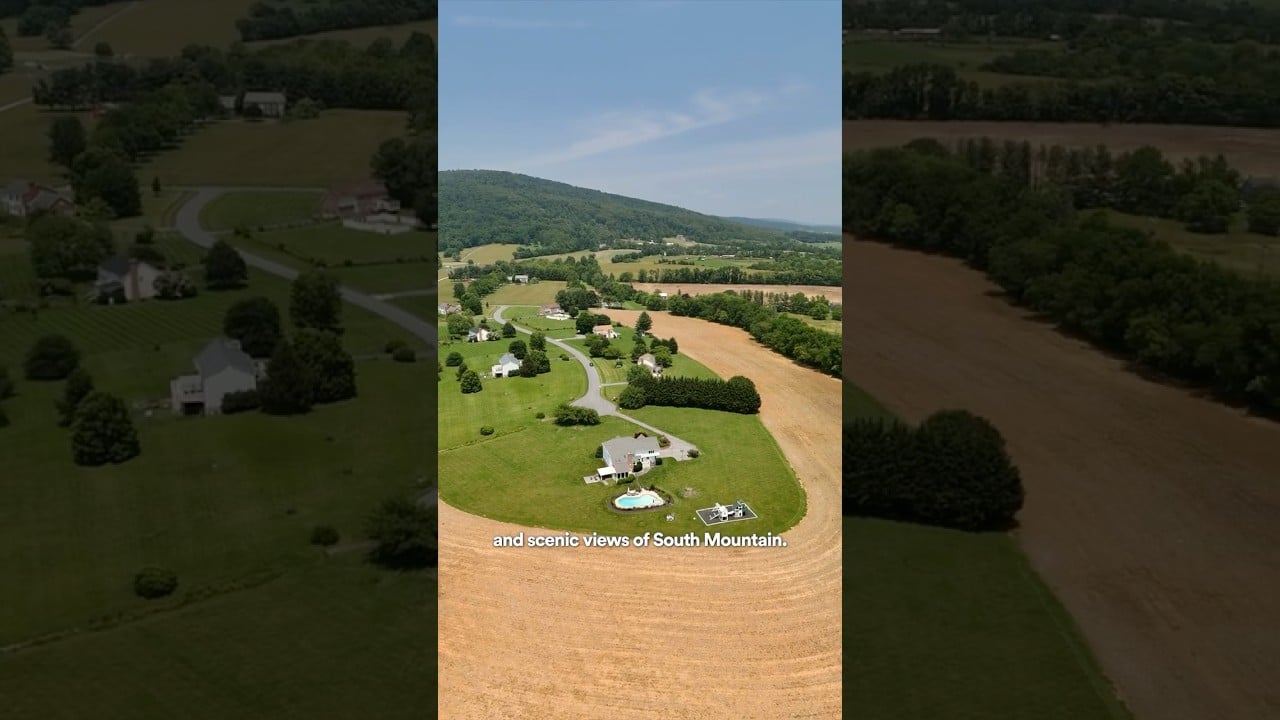 Stunning Colonial on 3 Acres With Mountain Views