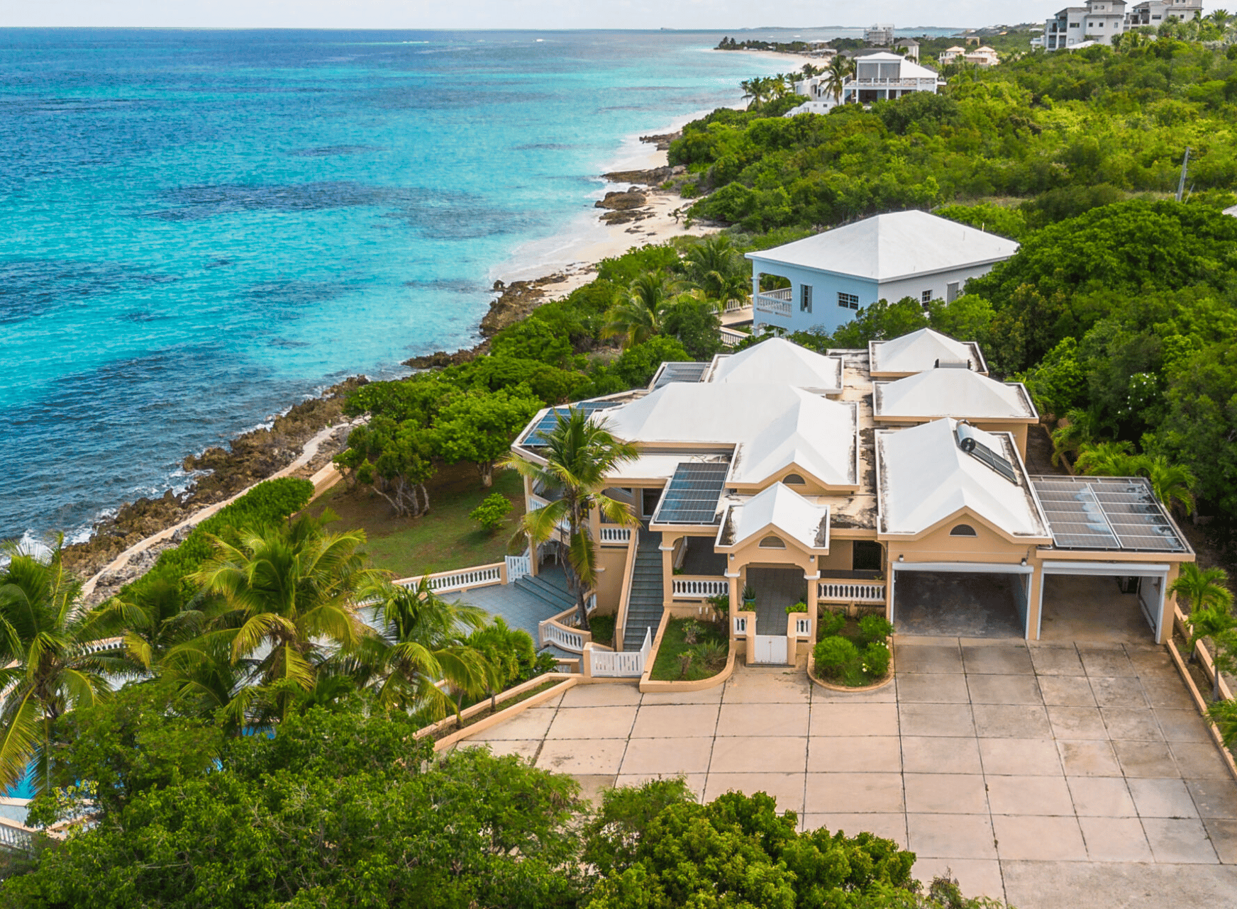 Waterfront home on Shoal Bay East