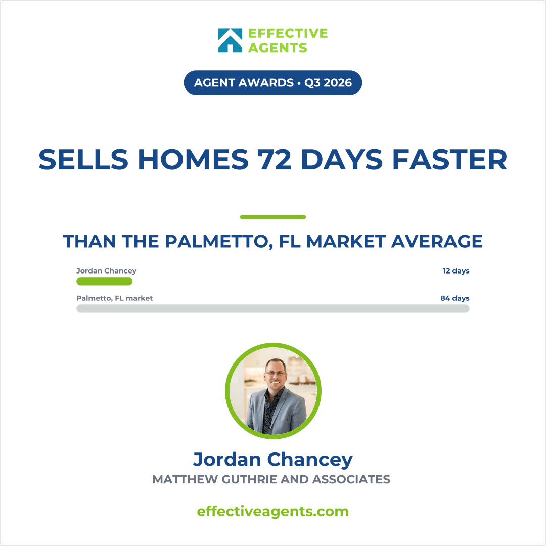 Jordan Chancey Recognized Among Top Real Estate Agents in Manatee County