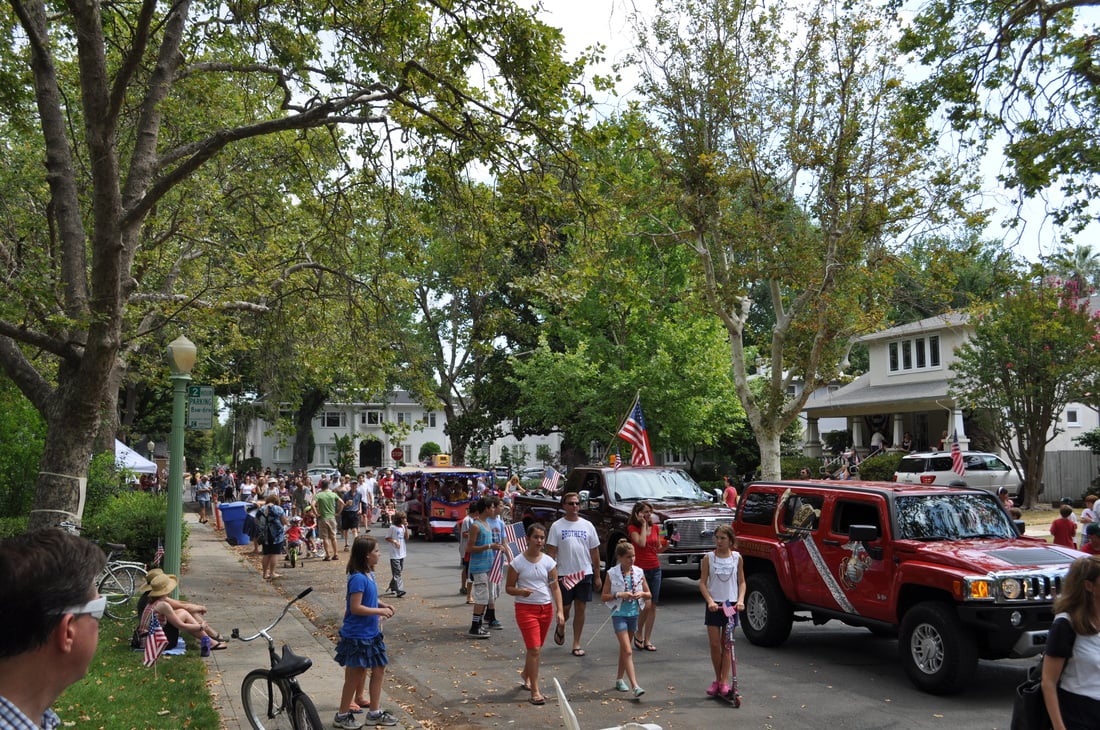 East Sacramento 4th of July Parade! Gonsalves Re Properties!