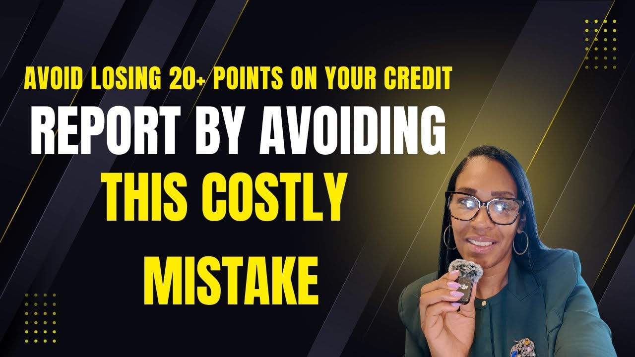 Avoid losing 20+ points on your credit report by avoiding this costly mistake
