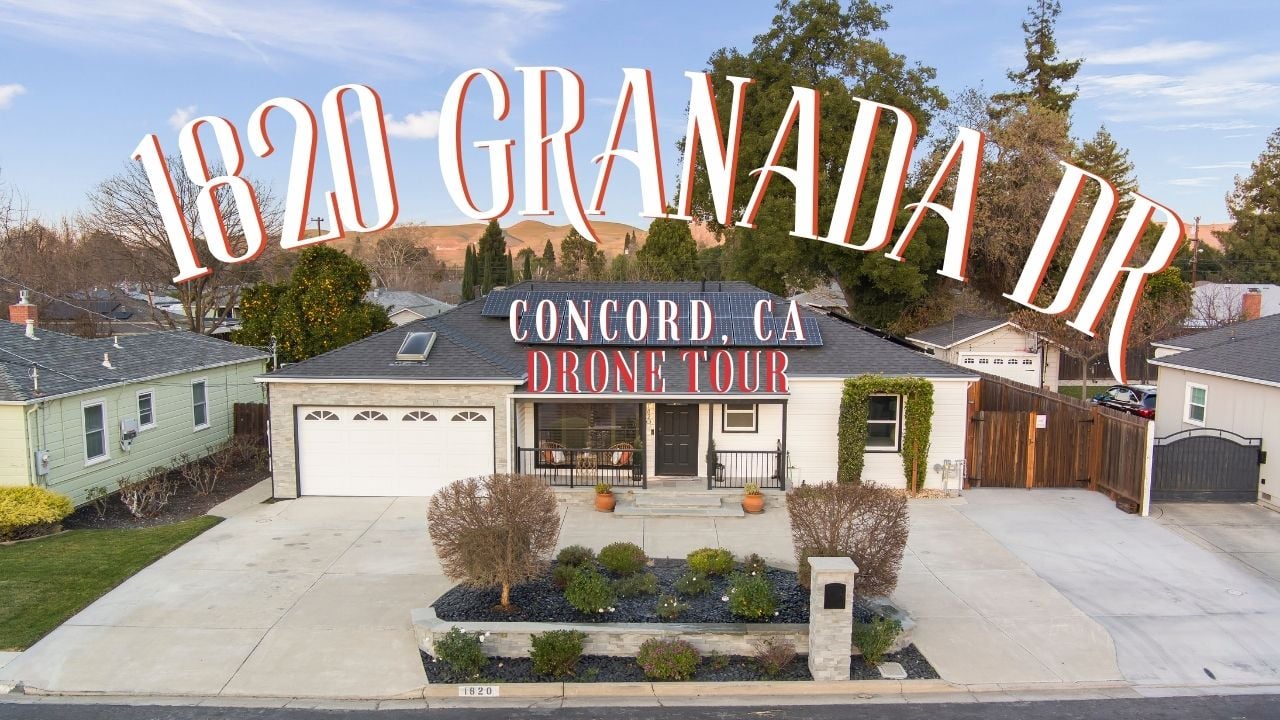 Drone Tour: Discover Luxury and Comfort Living with a Backyard Oasis in Concord